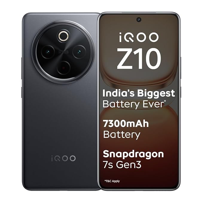 iQOO Z10 12/256GB Snapdragon 7s Gen3 7300mAh