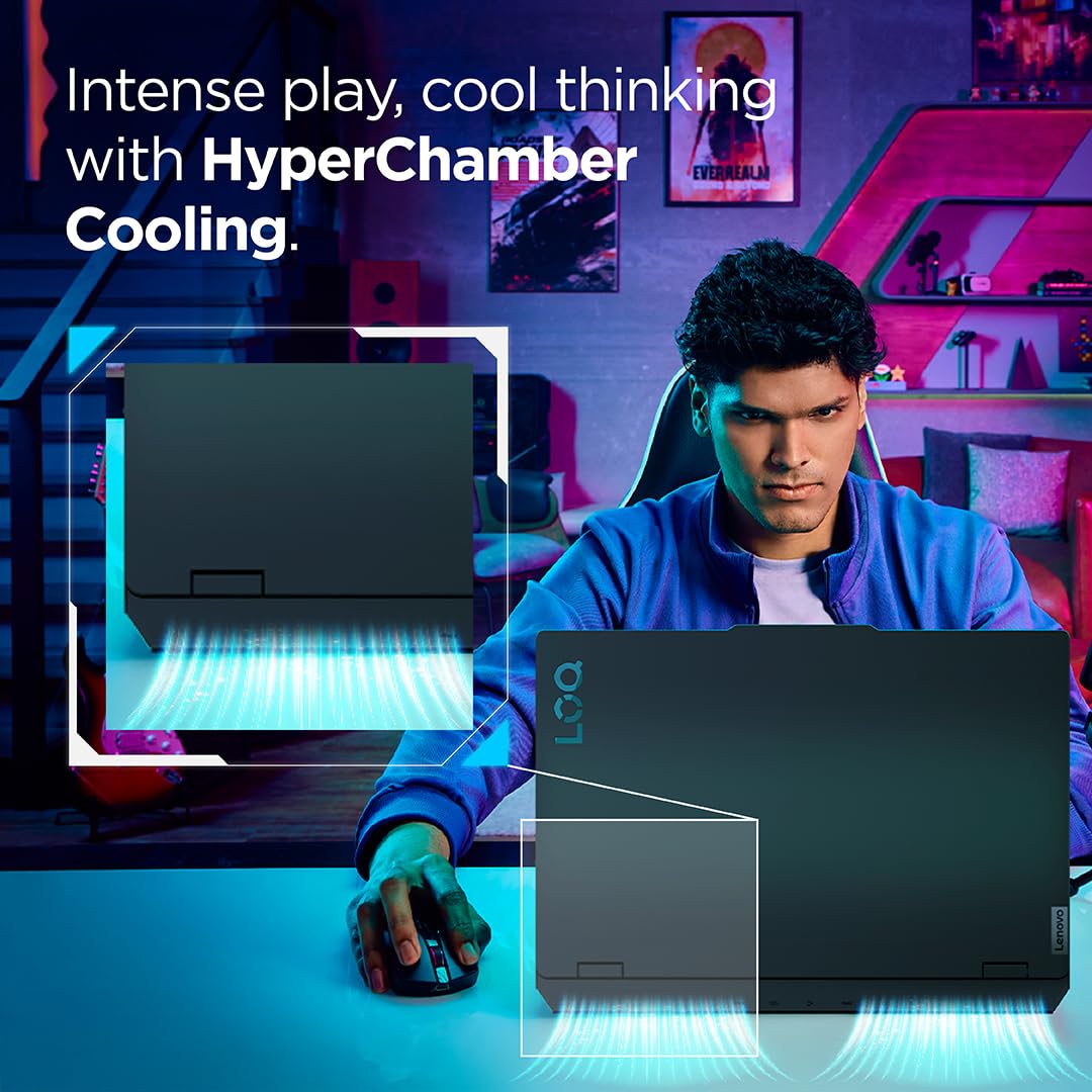 Lenovo LOQ 2024 13th Gen Core i7-13650HX | NVIDIA RTX 4060 8GB (24GB RAM/512GB SSD/15.6 - Image 4