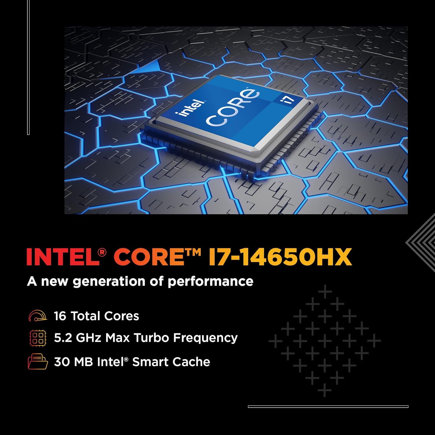 HP Omen, 14th Gen Intel Core i7-14650HX, 8GB RTX 5050, 24GB DDR5(Upgradeable) 1TB SSD, 165Hz, 2k WUXGA, 3ms, 400 nits, 16''/40.6cm, Win11, M365* Office24, Black, 2.43kg, am0241TX, RGB Gaming Laptop - Image 2