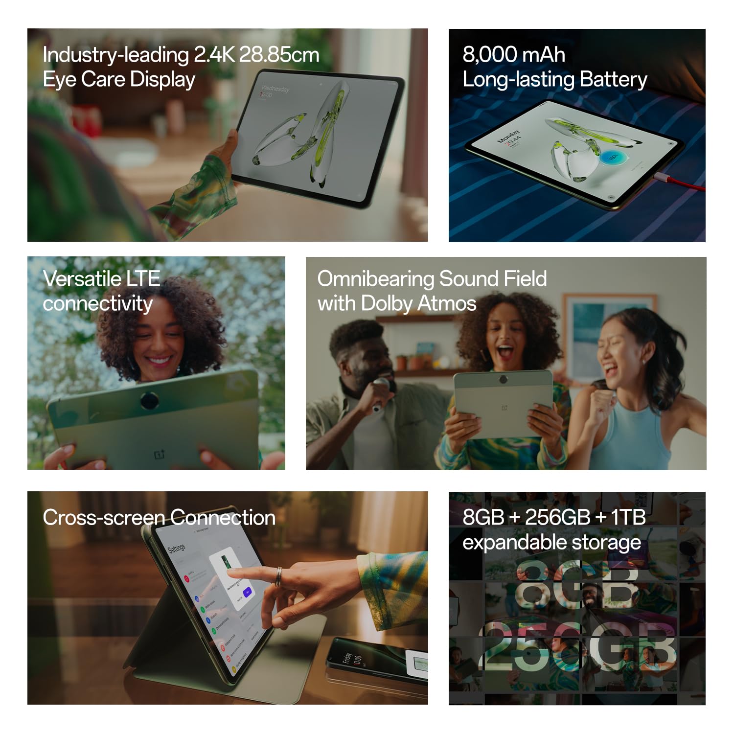 OnePlus Pad Go 11.35 2.4K 8/128 GB LTE + WiFi - Image 2