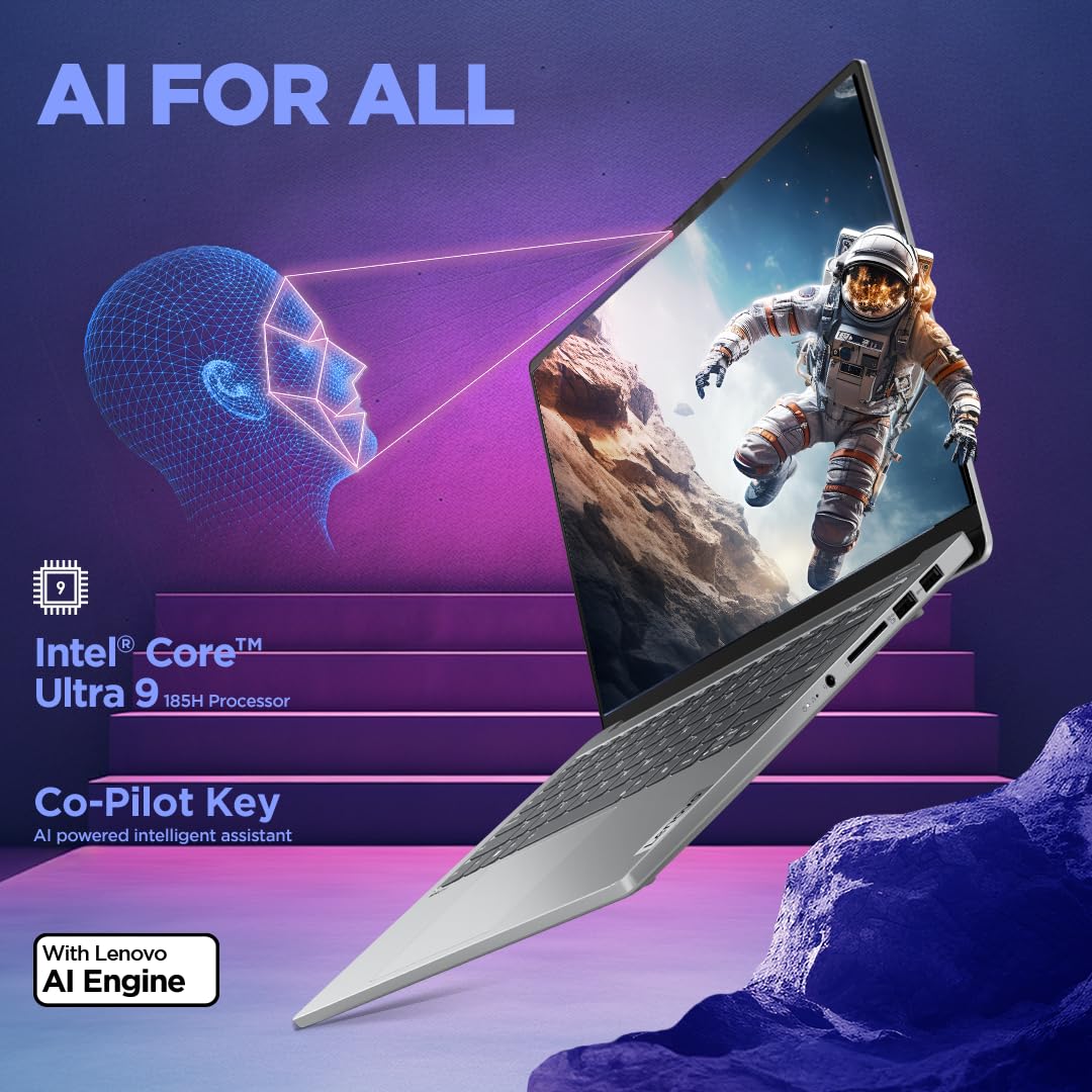 Lenovo IdeaPad Pro 5, Intel Core Ultra 9 185H, 32GB RAM, 1TB SSD, 2.8K-OLED 400Nits 120Hz, 14 - Image 4