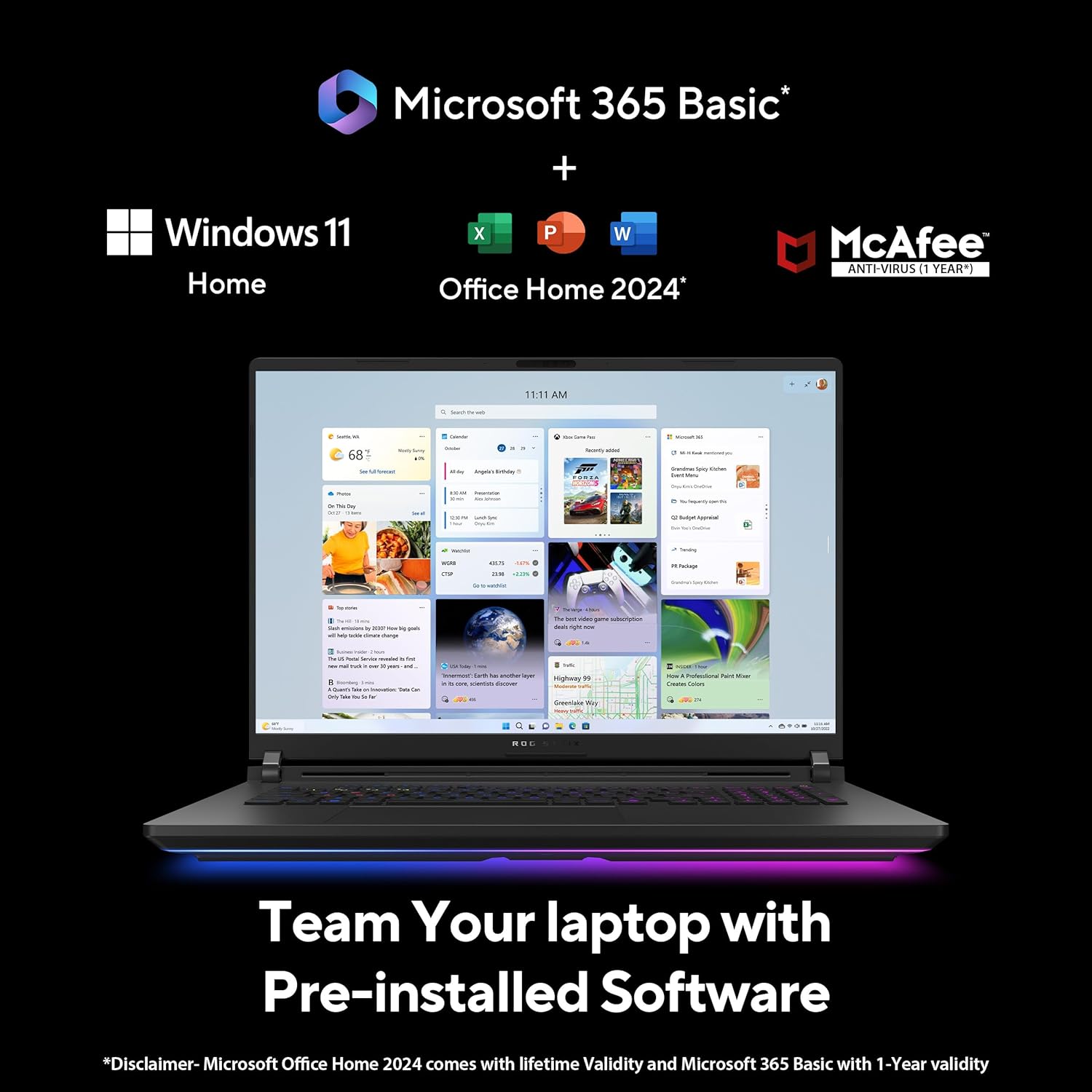 ASUS ROG Strix SCAR 18,Intel Core Ultra 9 275HX Gaming Laptop(NVIDIA RTX 5090-24GB/175W TGP/64GB/2TB/2.5K QHD+/18 - Image 2