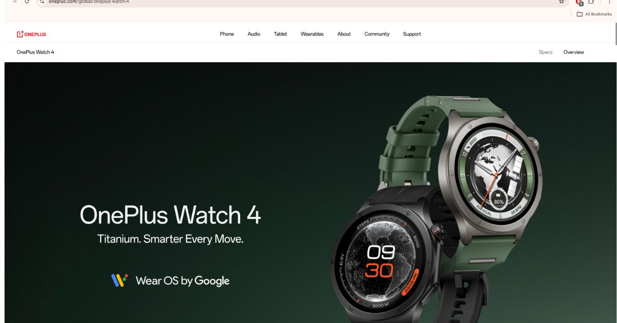 OnePlus Watch 4 (2026) Revealed