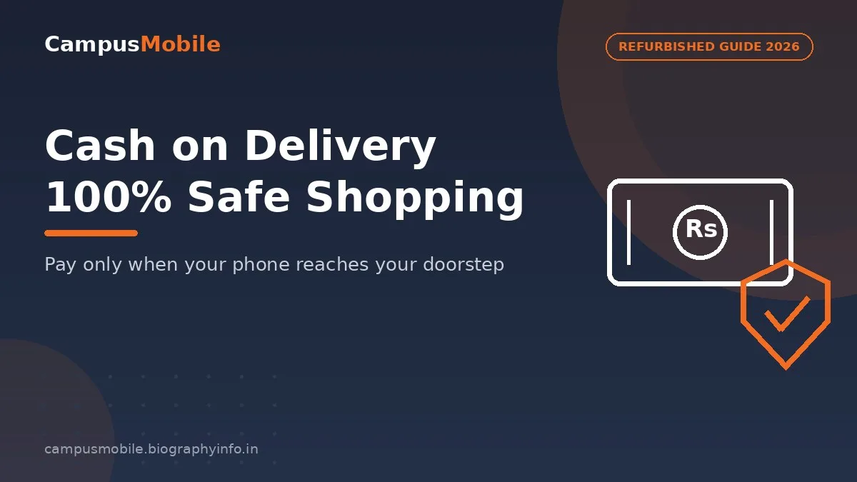 Cash on Delivery safe phone shopping India 2026 - pay only at your doorstep